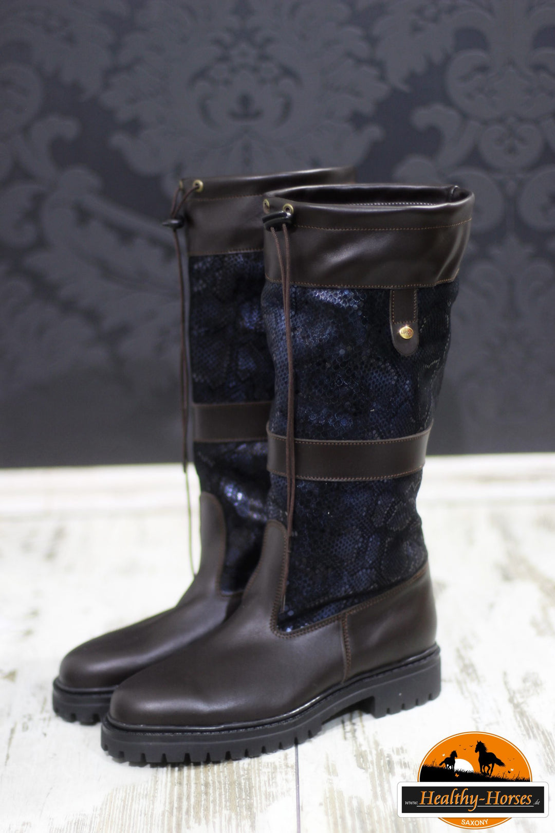 Outdoorboots mit Gore-Tex Innenfutter wasserdicht - Dunkelbraun