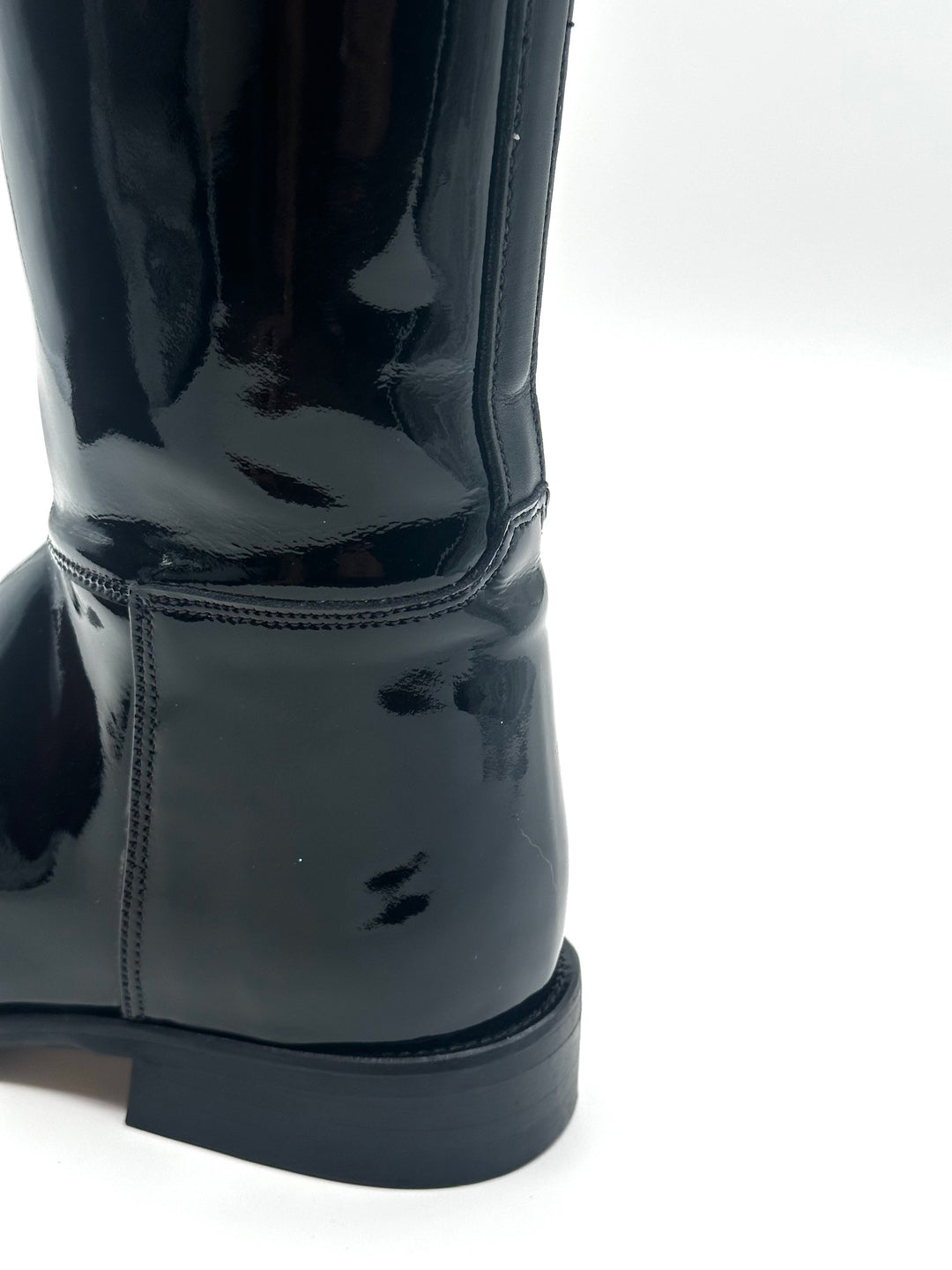 Repair heel seam per boot