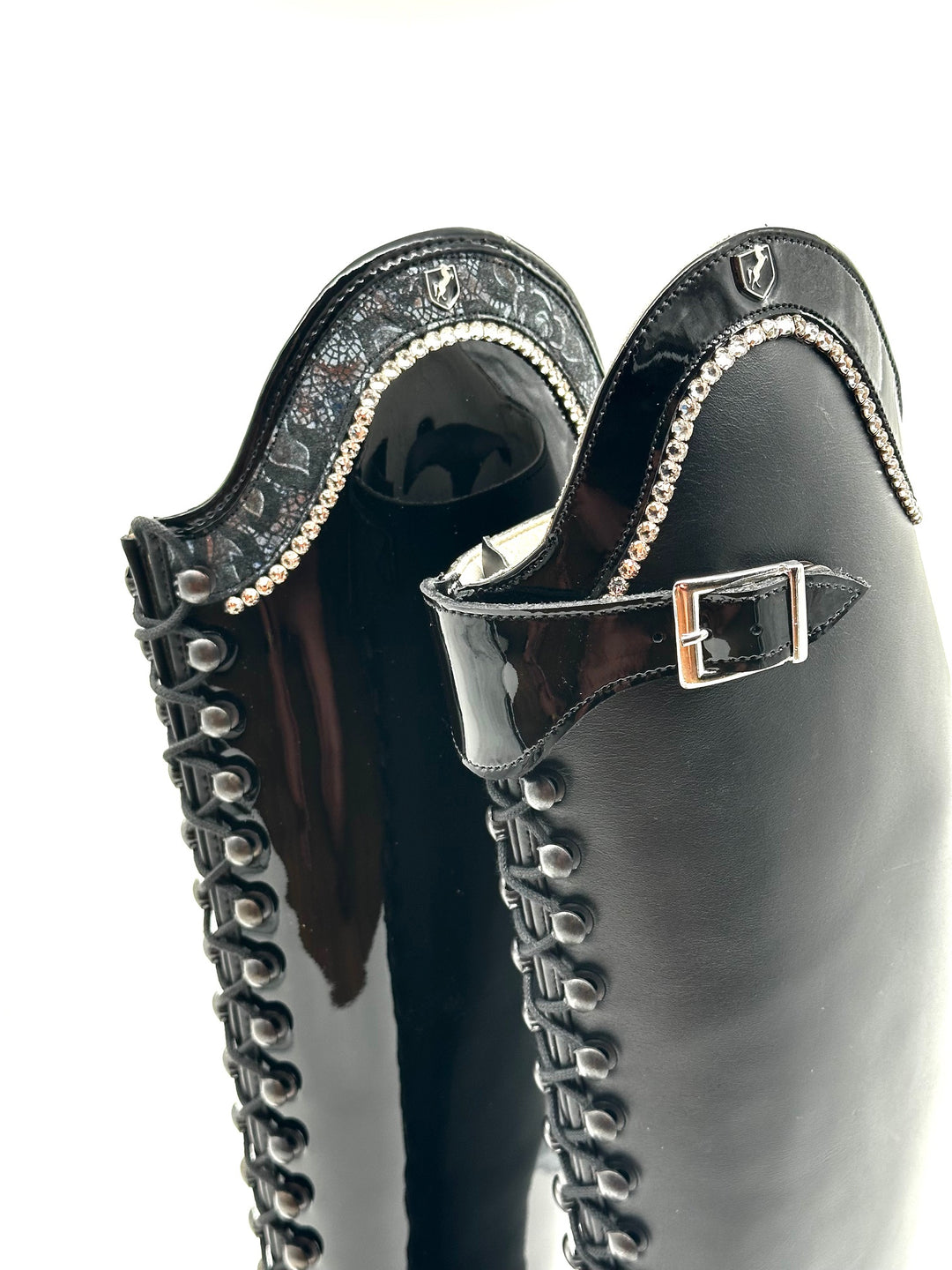 Polo buckle subsequently attached per pair