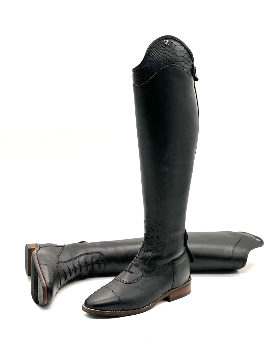 Reitstiefel Leder schwarz Modell Maidstone Gr. 39