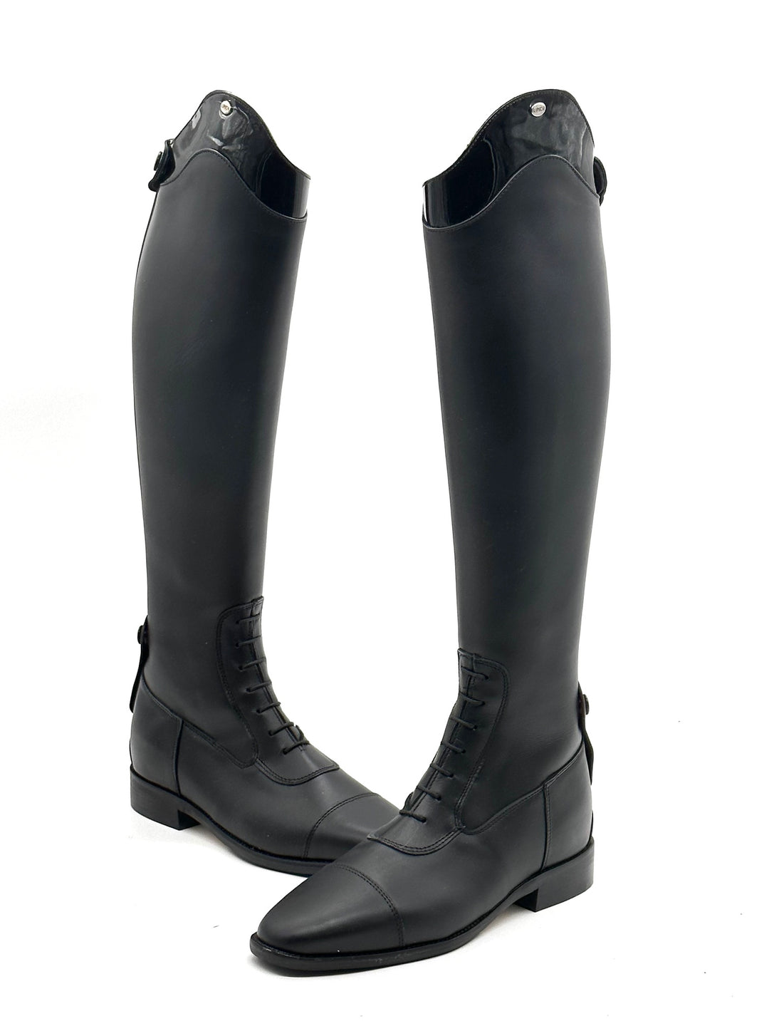 Riding boots leather black model Maidstone size 42