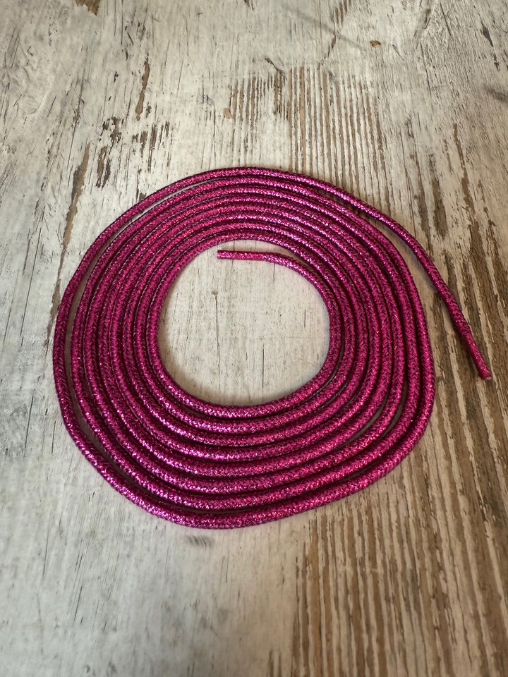 Schnürsenkel mit Glitzer 2,40m lang für komplett geschnürte Reitstiefel 240cm