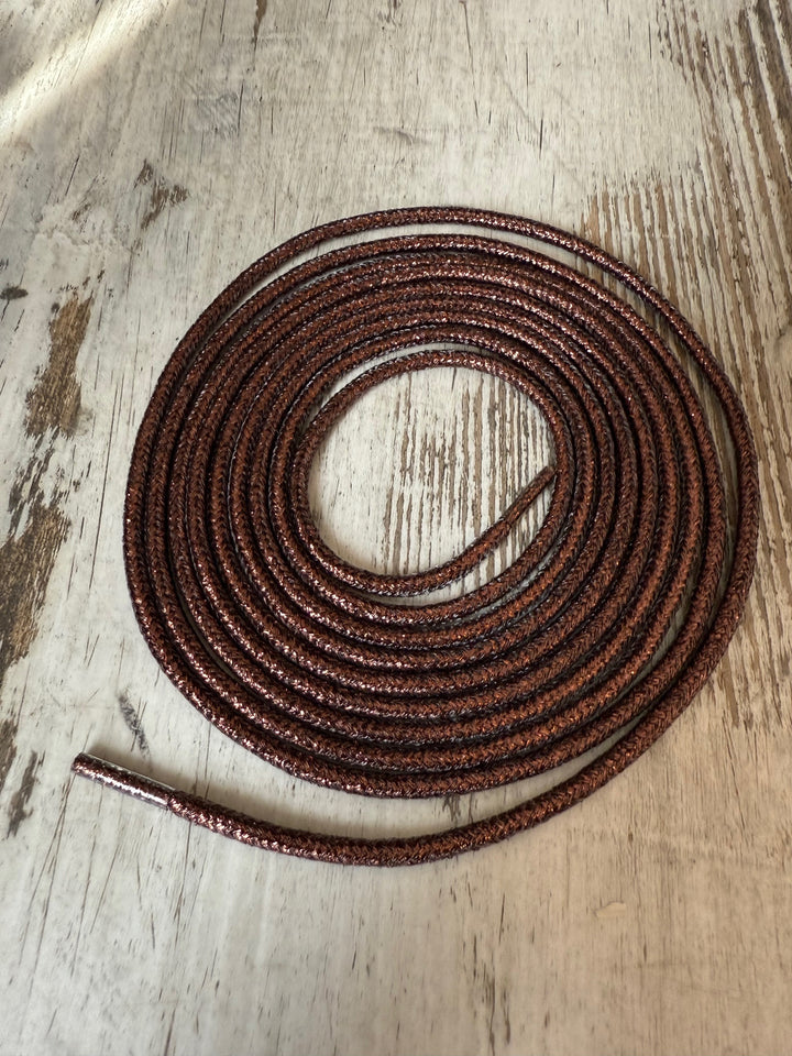Schnürsenkel mit Glitzer 2,40m lang für komplett geschnürte Reitstiefel 240cm